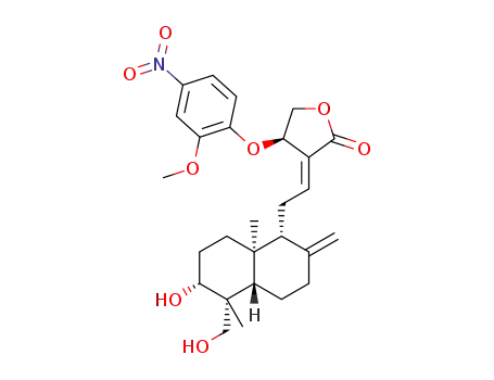 (14β)-(2'-methoxy-4'-nitro)phenoxy-andrographolide