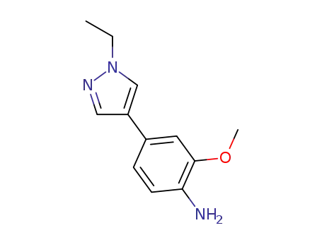 4-(1-ethyl-1H-pyrazol-4-yl)-2-methoxyaniline