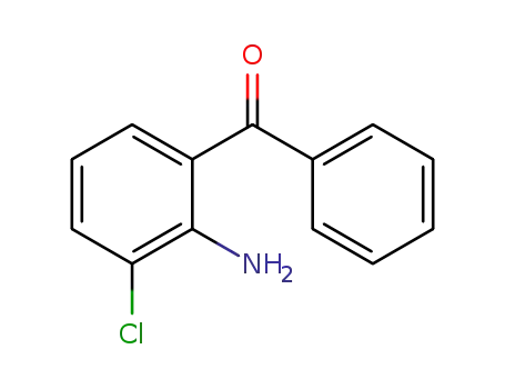 Molecular Structure of 5621-66-9 (2'-Amino-3-chlorobenzophenone)