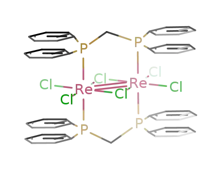 Re<sub>2</sub>(μ-dppm)<sub>2</sub>(μ-Cl)<sub>2</sub>Cl<sub>4</sub>