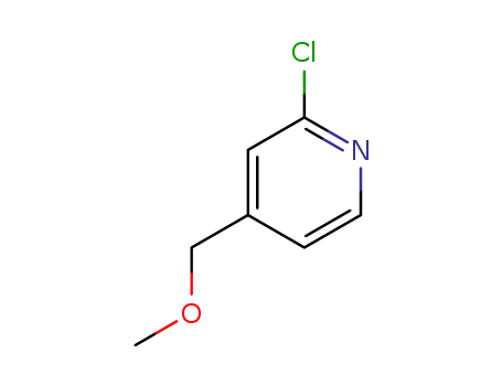Molecular Structure of 1249610-72-7 (2-chloro-4-(MethoxyMethyl)pyridine)