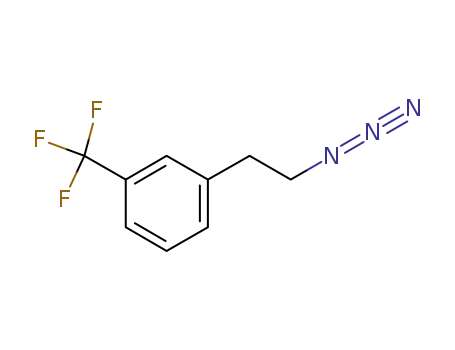 Molecular Structure of 823189-10-2 (Benzene, 1-(2-azidoethyl)-3-(trifluoromethyl)-)