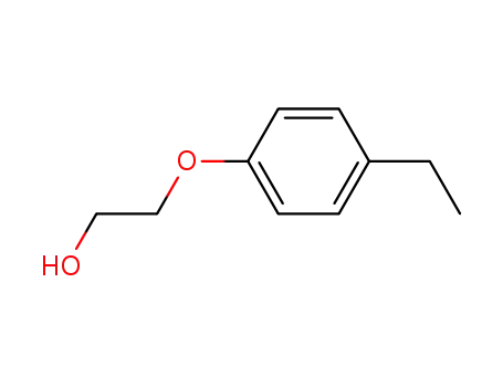 Molecular Structure of 54411-10-8 (2-(4-Ethylphenoxy)ethanol)