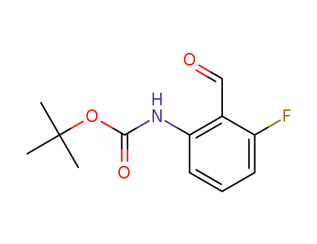 (3-Fluoro-2-formyl-phenyl)-carbamic acid tert-butyl ester