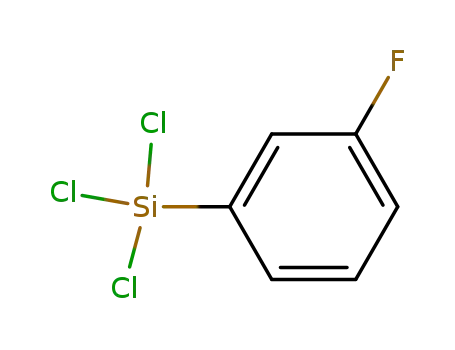 Molecular Structure of 14256-23-6 (Silane, trichloro(3-fluorophenyl)-)