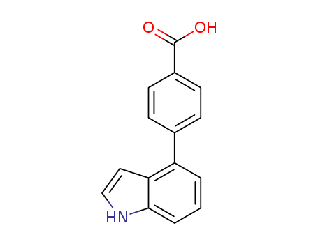 4-(1H-INDOL-4-YL)BENZOIC ACID