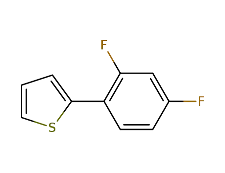 Molecular Structure of 209592-66-5 (2-(2,4-Difluorophenyl)thiophene)