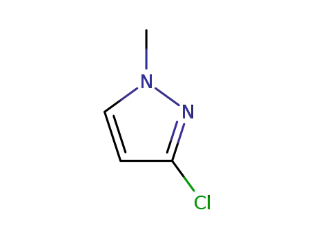 Molecular Structure of 63425-54-7 (3-CHLORO-1-METHYL-1H-PYRAZOLE)