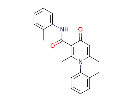 2,6-dimethyl-N,1-bis(2-methylphenyl)-4-oxo-pyridine-3-carboxamide