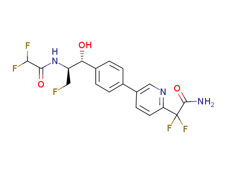 N-((1R,2S)-1-(4-(6-(2-amino-1,1-difluoro-2-oxoethyl)pyridin-3-yl)phenyl)-3-fluoro-1-hydroxypropan-2-yl)-2,2-difluoroacetamide