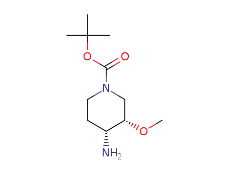 1-피페리딘카르복실산, 4-아미노-3-메톡시-, 1,1-디메틸에틸 에스테르, (3S,4R)-