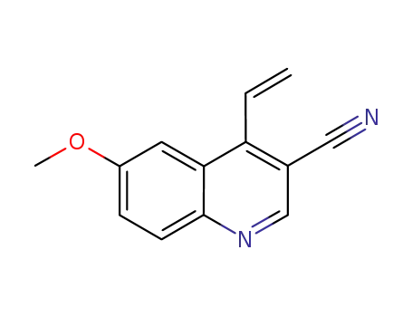 6-methoxy-4-vinylquinoline-3-carbonitrile