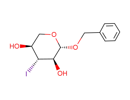 benzyl 3-deoxy-3-iodo-β-L-xylopyranoside