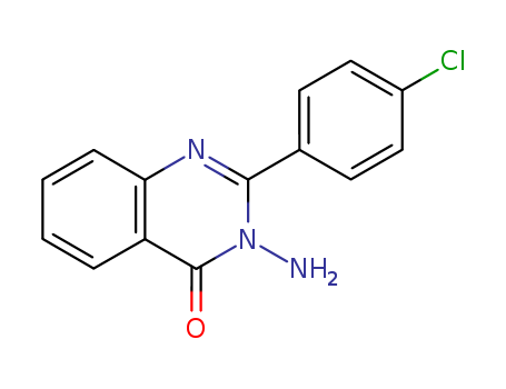 3-amino-2-(4-chlorophenyl)-3,4-dihydroquinazolin-4-one