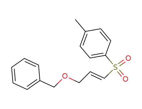 Benzene, 1-methyl-4-[[(1E)-3-(phenylmethoxy)-1-propenyl]sulfonyl]-