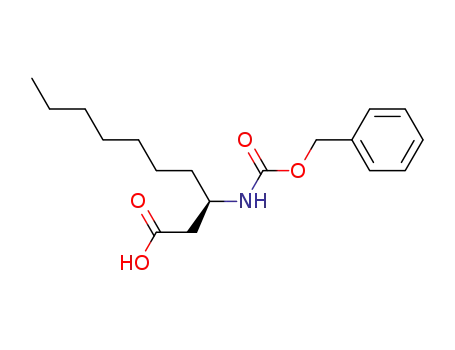 (3R)-3-benzyloxycarbonylamino-decanoic acid