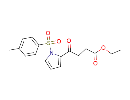 Ethyl 4-<1-(4-methylphenylsulfonyl)-2-pyrrolyl>-4-oxobutanoate
