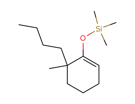 (6-Butyl-6-methyl-cyclohex-1-enyloxy)-trimethyl-silane