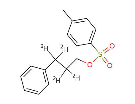 Molecular Structure of 273754-88-4 (2,2,3,3-tetradeuterio-3-phenylpropyl p-toluenesulfonate)