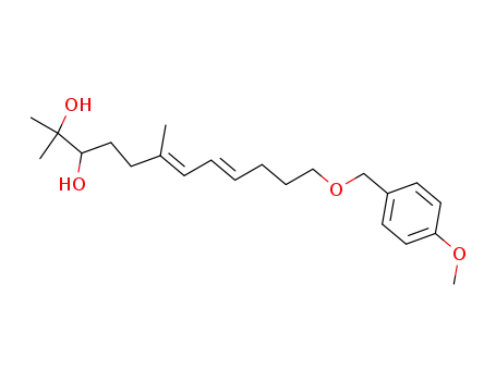 6,8-Dodecadiene-2,3-diol,
12-[(4-methoxyphenyl)methoxy]-2,6-dimethyl-, (E,E)-