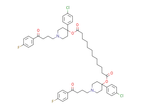 bis{4-(4-chlorophenyl)-1-[4-(4-fluorophenyl)-4-oxobutyl]piperidine-4-yl} dodecanedioate