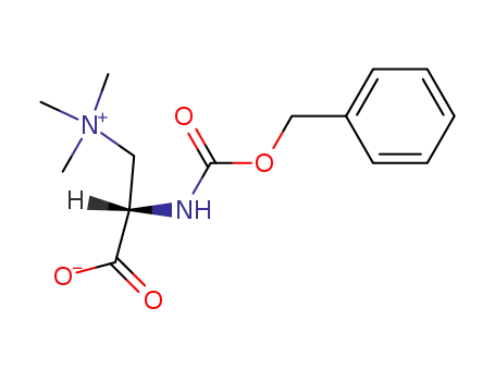 N(alpha)-Benzoyloxycarbonyl-N(beta)-trimethylammonio-l-alanine, inner  sal