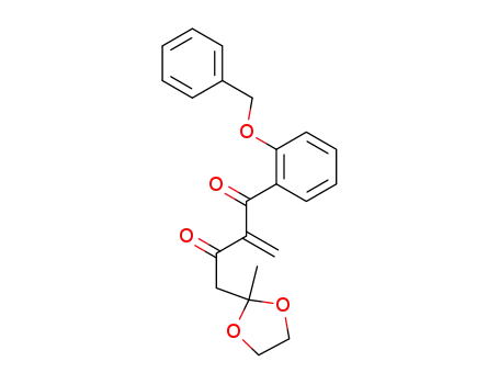 1,3-Butanedione,
4-(2-methyl-1,3-dioxolan-2-yl)-2-methylene-1-[2-(phenylmethoxy)phenyl]
-