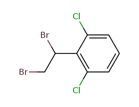 1,3-dichloro-2-(1,2-dibromoethyl)benzene