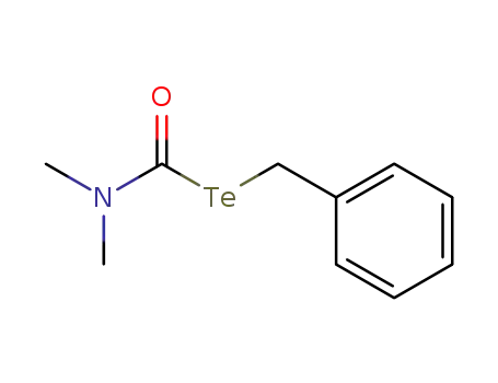 Dimethyl-tellurocarbamic acid Te-benzyl ester
