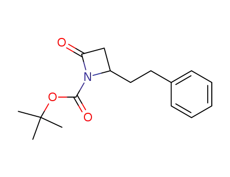 2-Oxo-4-phenethyl-azetidine-1-carboxylic acid tert-butyl ester