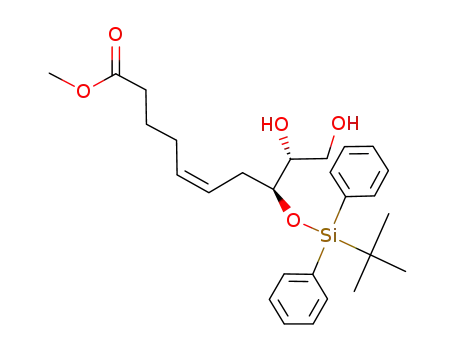 methyl 8(S)-<(tert-butyldiphenylsilyl)oxy>-9,10-dihydroxy-5(Z)-decenoate