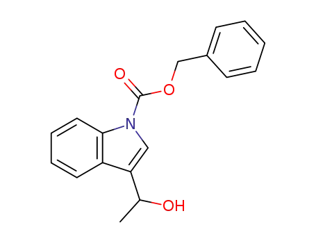 Benzyl 3-(1-hydroxyethyl)-1H-indole-1-carboxylate