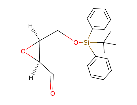 Oxiranecarboxaldehyde,
3-[[[(1,1-dimethylethyl)diphenylsilyl]oxy]methyl]-, (2S,3S)-