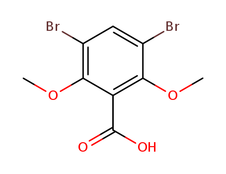 Benzoic acid, 3,5-dibromo-2,6-dimethoxy-