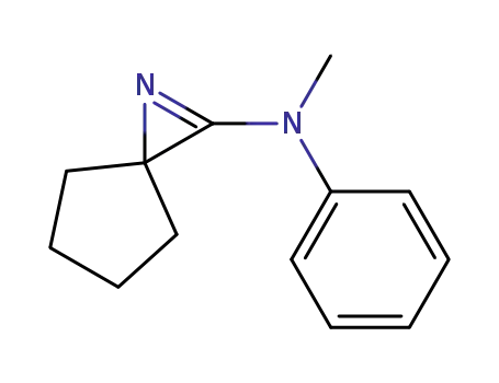 N-methyl-N-phenyl-1-azaspiro[2.4]hept-1-en-2-amine
