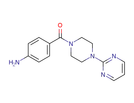 (4-Aminophenyl)[4-(2-pyrimidinyl)piperazino]-methanone