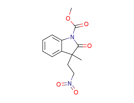 1-methoxycarbonyl-3-methyl-3-(2'-nitroethyl)oxindol