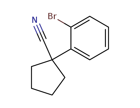 Cyclopentanecarbonitrile, 1-(2-bromophenyl)-