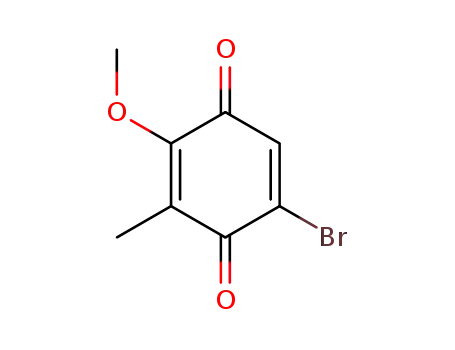 2,5-Cyclohexadiene-1,4-dione, 5-bromo-2-methoxy-3-methyl-