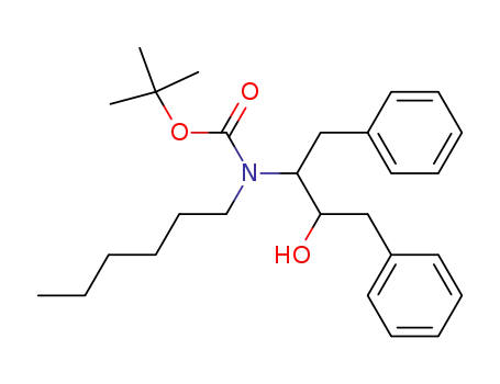 3-<N-n-hexyl-N-(tert-butoxycarbonyl)amino>-1,4-diphenyl-2-butanol