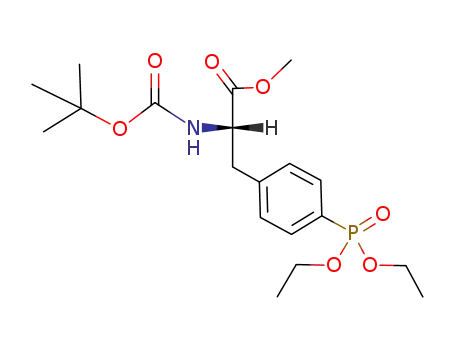 N<sup>α</sup>-Boc-4-(diethoxyphosphinyl)-L-phenylalanine methyl ester