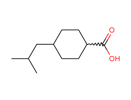 4-Isobutylcyclohexanecarboxylic Acid (cis- and trans- Mixture)