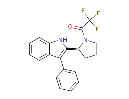 S-3-PHENYL-2-[N-(TRIFLUOROACETYL)PYRROLIDIN-2-YL]INDOLE