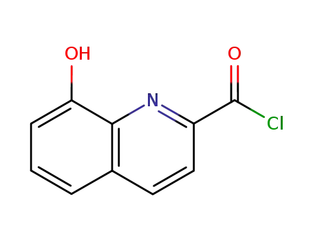 2- 퀴놀린 카르 보닐 클로라이드, 8- 히드 록시-(9CI)
