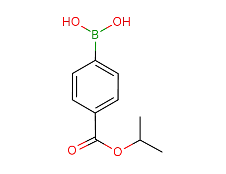 Molecular Structure of 342002-82-8 (4-ISOPROPOXYCARBONYLPHENYLBORONIC ACID)