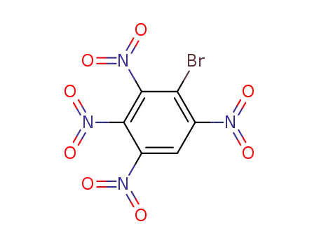 Molecular Structure of 88106-04-1 (Benzene, 2-bromo-1,3,4,5-tetranitro-)