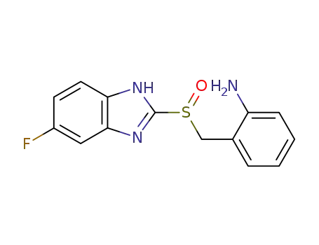 2-(5-Fluoro-1H-benzoimidazole-2-sulfinylmethyl)-phenylamine