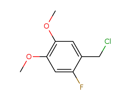 4,5-다이메톡시-2-플루오로벤질염화물