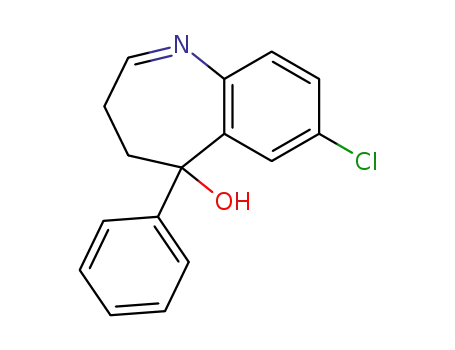 3H-1-Benzazepin-5-ol, 7-chloro-4,5-dihydro-5-phenyl-