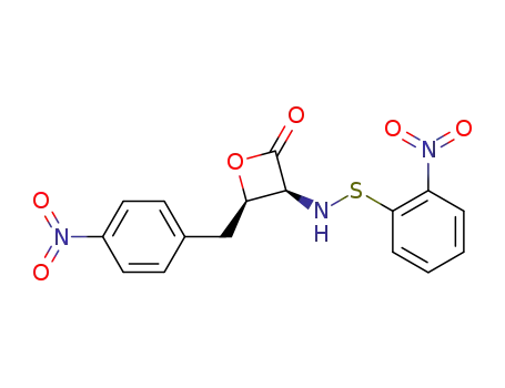 (3S,4R)-3-<<(2-Nitrophenyl)sulfenyl>amino>-4-<(4-nitrophenyl)methyl>-2-oxetanone